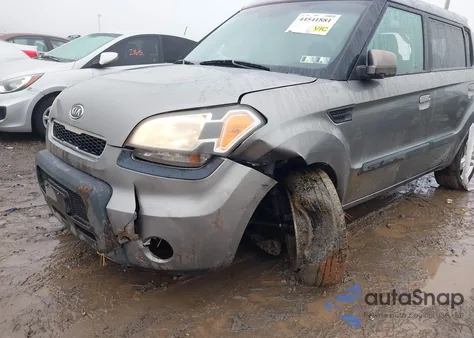 2010 Kia Soul + from USA, damaged, VIN KNDJT2A21A7109244